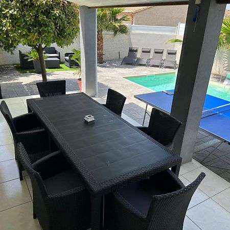 Villa Piscine De La Garrigue Florensac Экстерьер фото